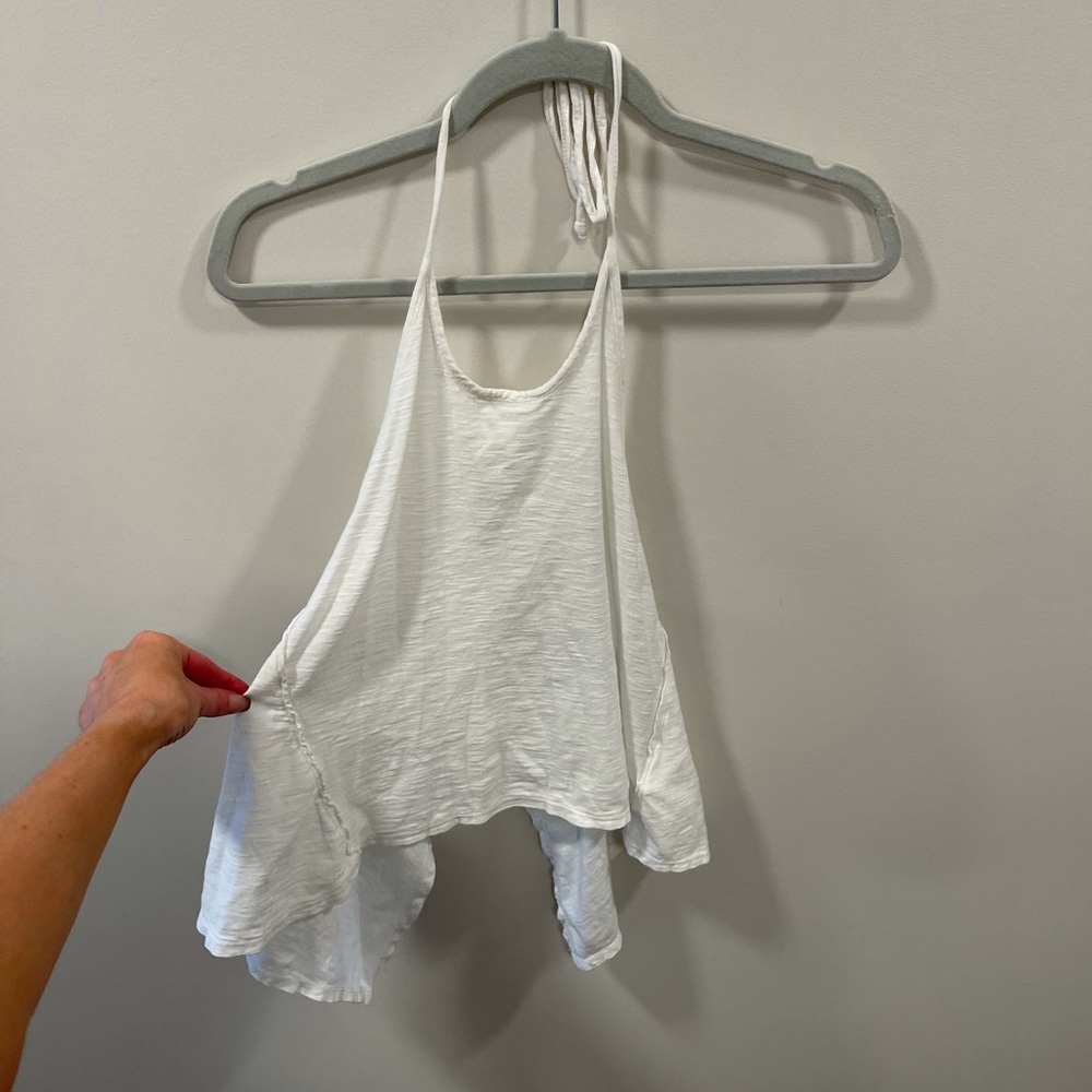 Ecote white halter top
